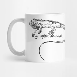 Iguana My spirit animal Mug